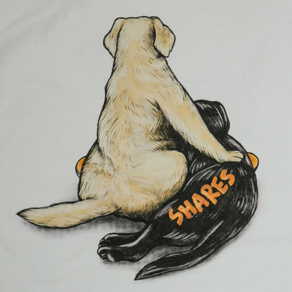 80s VINTAGE Golden Retriever＆Labrador Retriever Tee