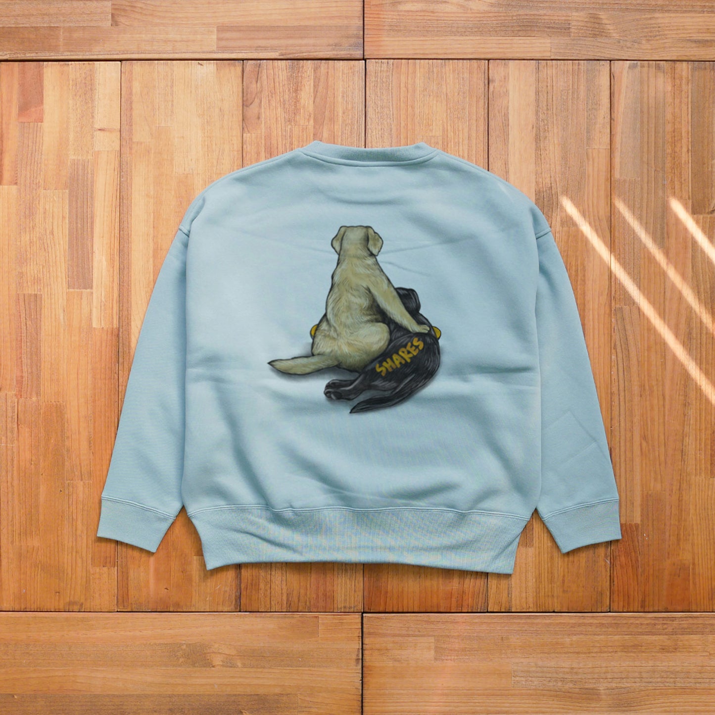 80's VTG Golden Retriever & Labrador Retrievere BIG CREW SWEAT / ビッグスウェット