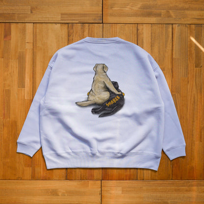 80's VTG Golden Retriever & Labrador Retrievere BIG CREW SWEAT / ビッグスウェット