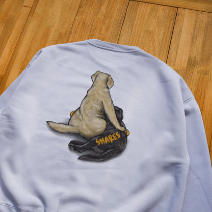 80's VTG Golden Retriever & Labrador Retrievere BIG CREW SWEAT / ビッグスウェット