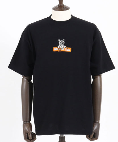 【エコバッグプレゼント対象】GERBERA DOG BOX LOGO EMB HEAVY WEIGHIT BIG-T/French Bulldog