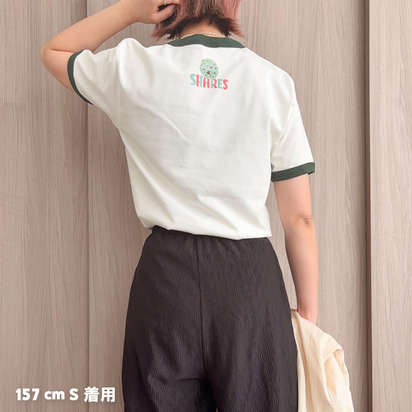 【期間限定！ 6/14 まで販売中】 〈 OYATSU TIME〉RINGER T-SHIRTS/リンガー 半袖 T シャツ