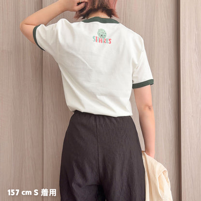 【期間限定！ 6/14 まで販売中】 〈 OYATSU TIME〉RINGER T-SHIRTS/リンガー 半袖 T シャツ