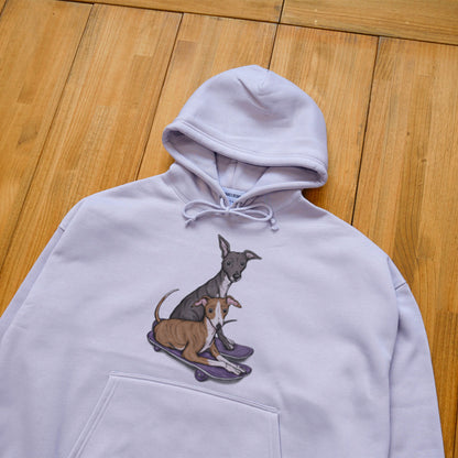 80's VTG Italian Greyhound BIG SWEAT PK / パーカー