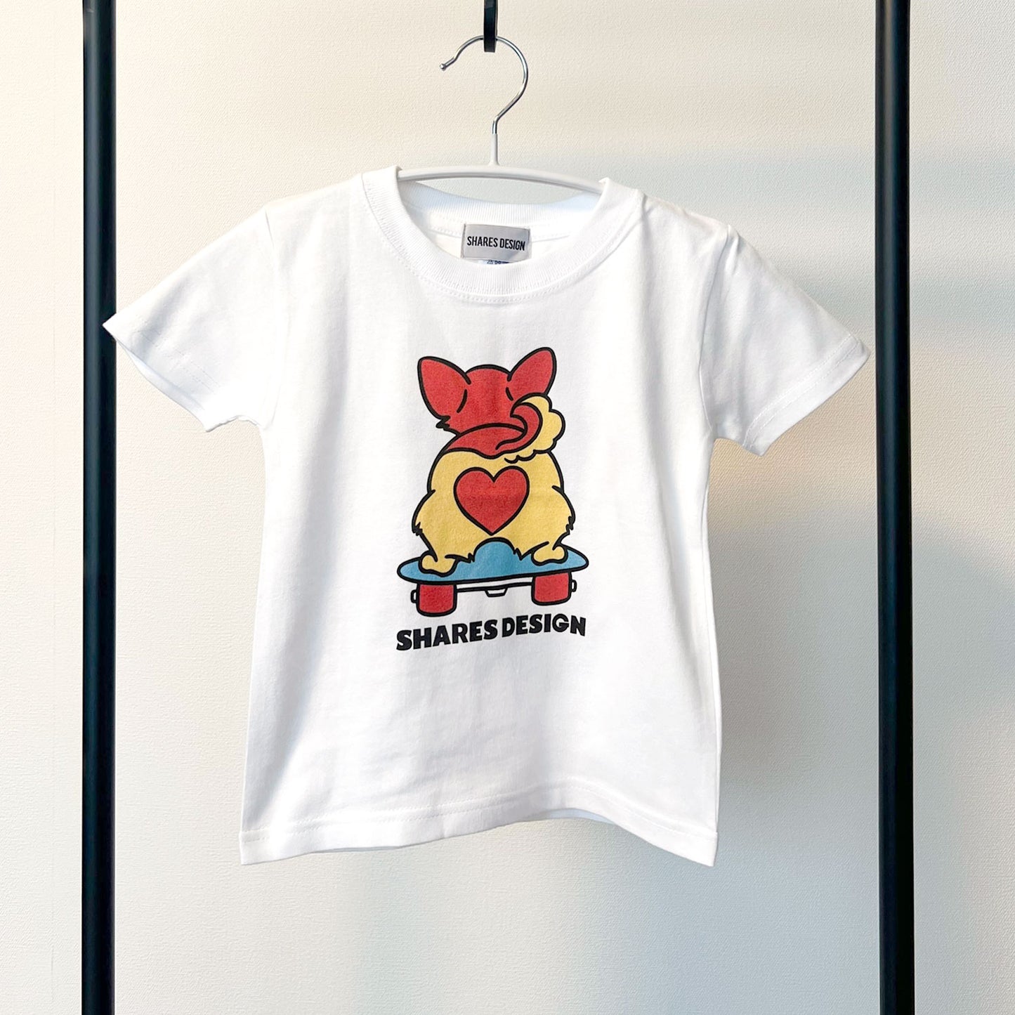 【期間限定！4/19まで販売中】 〈OPEN HEART♡〉KIDST-SHIRTS/ 半袖キッズTシャツ（送料無料）