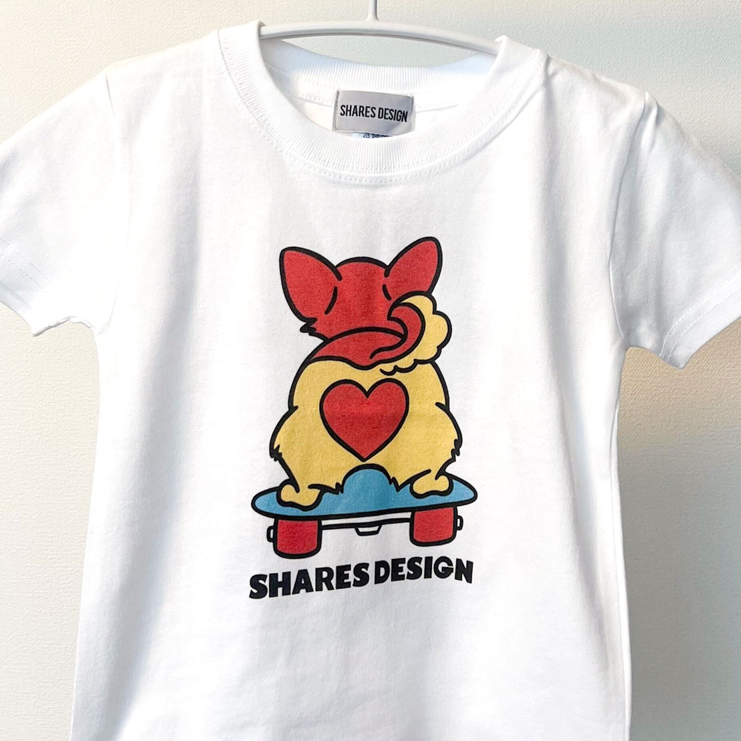 【期間限定！4/19まで販売中】 〈OPEN HEART♡〉KIDST-SHIRTS/ 半袖キッズTシャツ（送料無料）