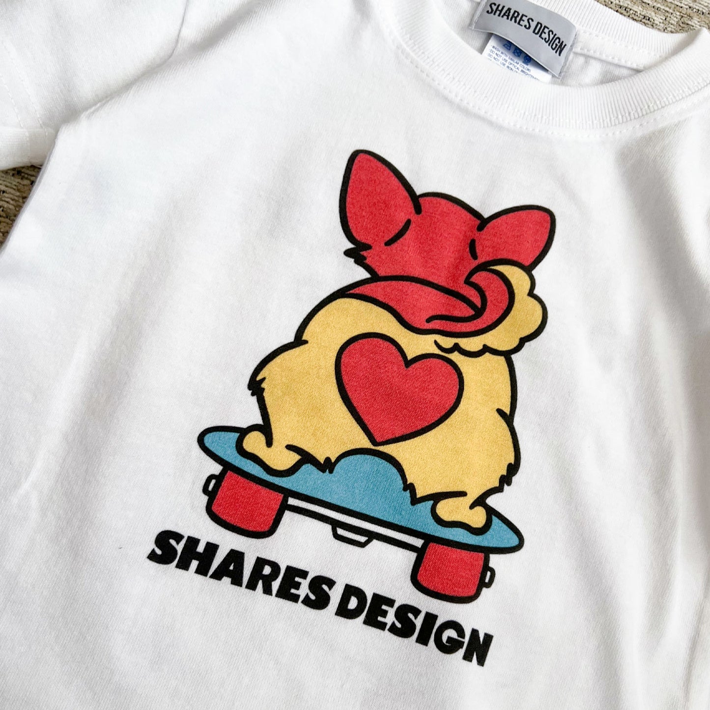 【期間限定！4/19まで販売中】 〈OPEN HEART♡〉KIDST-SHIRTS/ 半袖キッズTシャツ（送料無料）