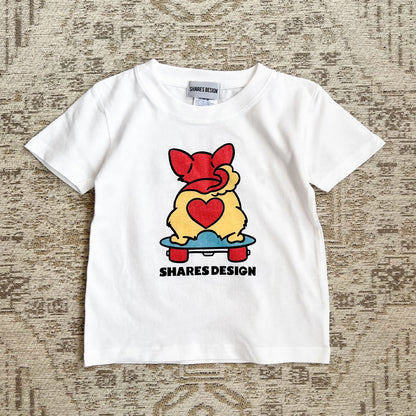 【期間限定！4/19まで販売中】 〈OPEN HEART♡〉KIDST-SHIRTS/ 半袖キッズTシャツ（送料無料）