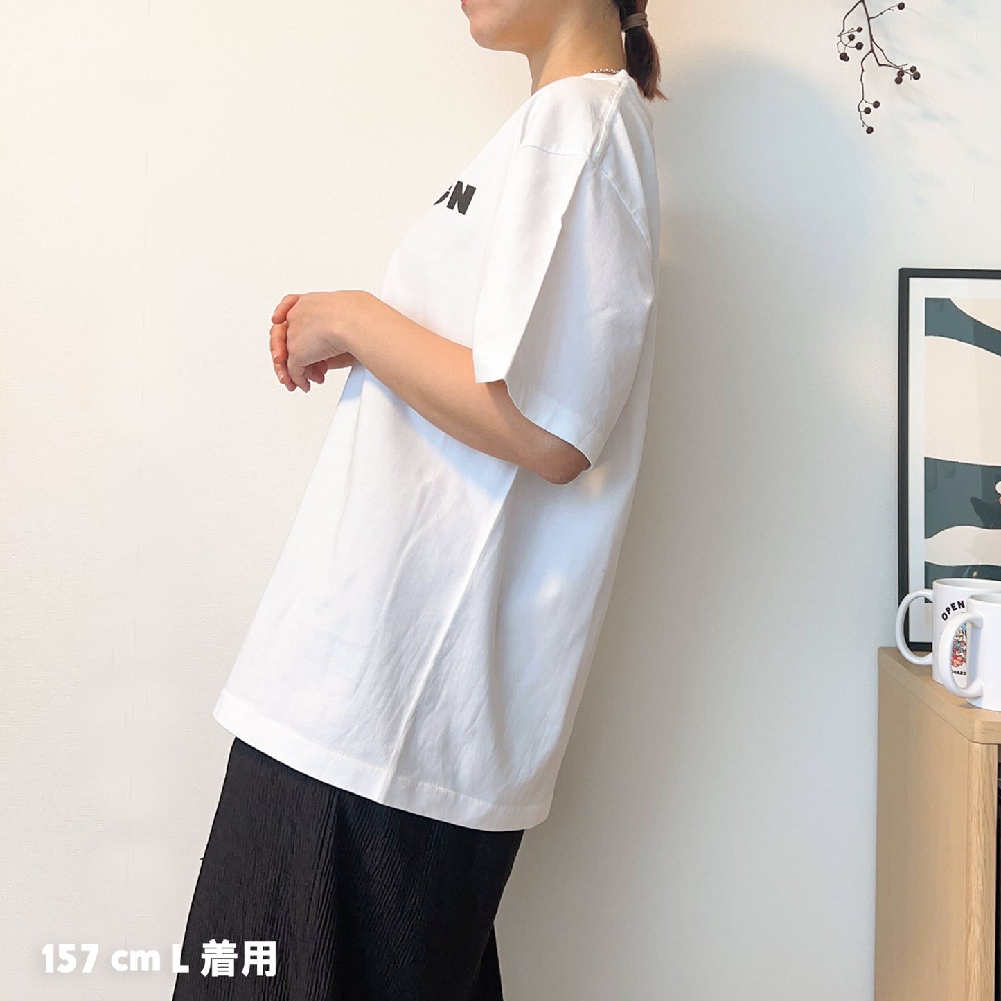 【期間限定！4/19まで販売中】 〈OPEN HEART♡〉T-SHIRTS/ 半袖Tシャツ