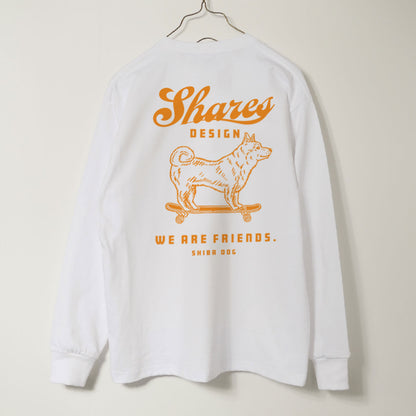 SHIBA FRIENDS LONG SLEEVE TEE  / 長袖Tシャツ