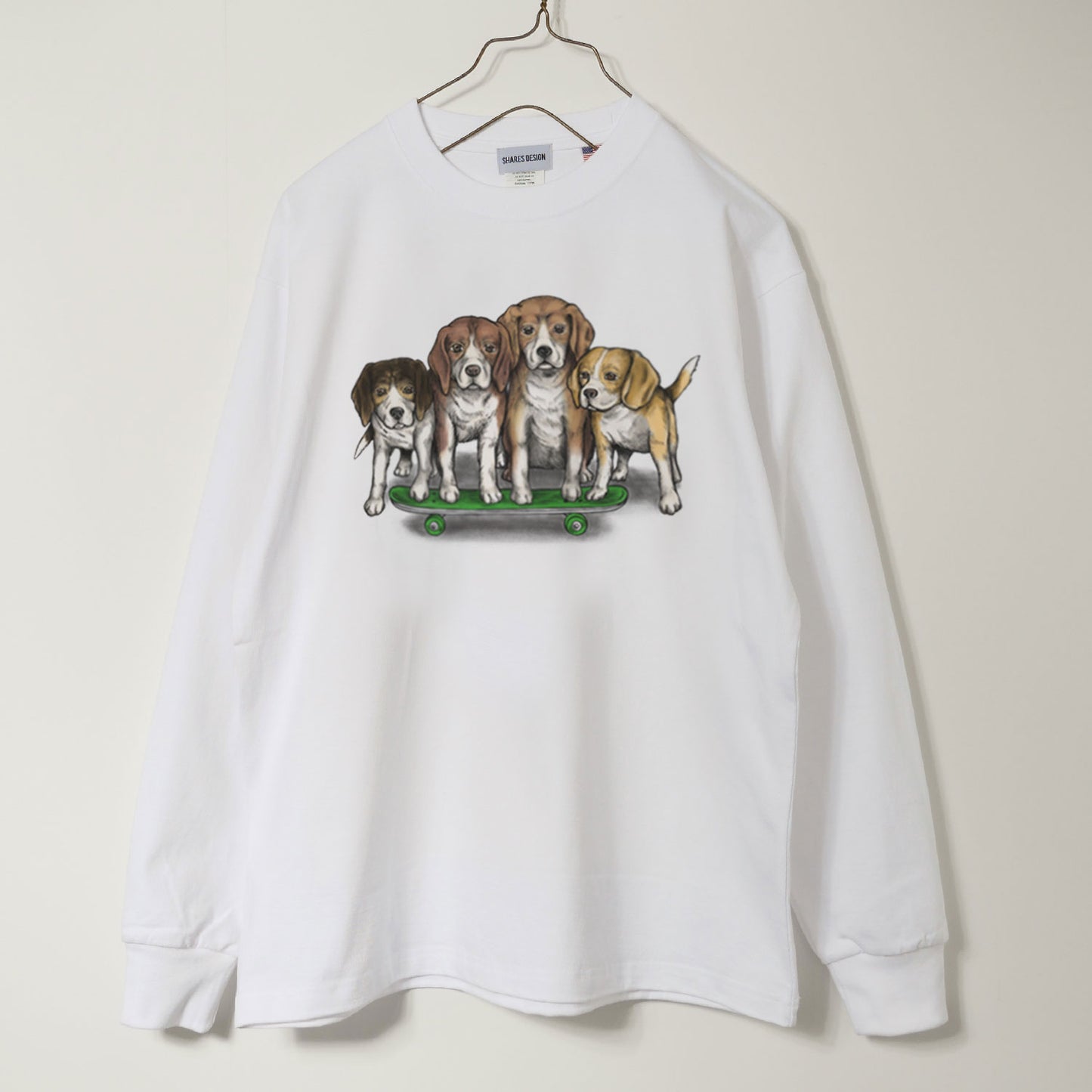 80's VTG BEAGLE LONG SLEEVE TEE / 長袖Tシャツ