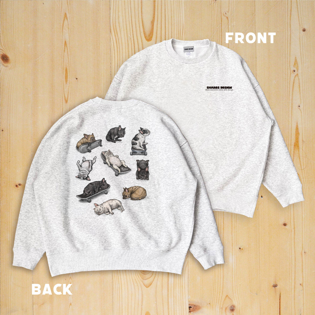 MONOKURO NAPTIME  BIG CREW SWEAT / ビッグスウェット