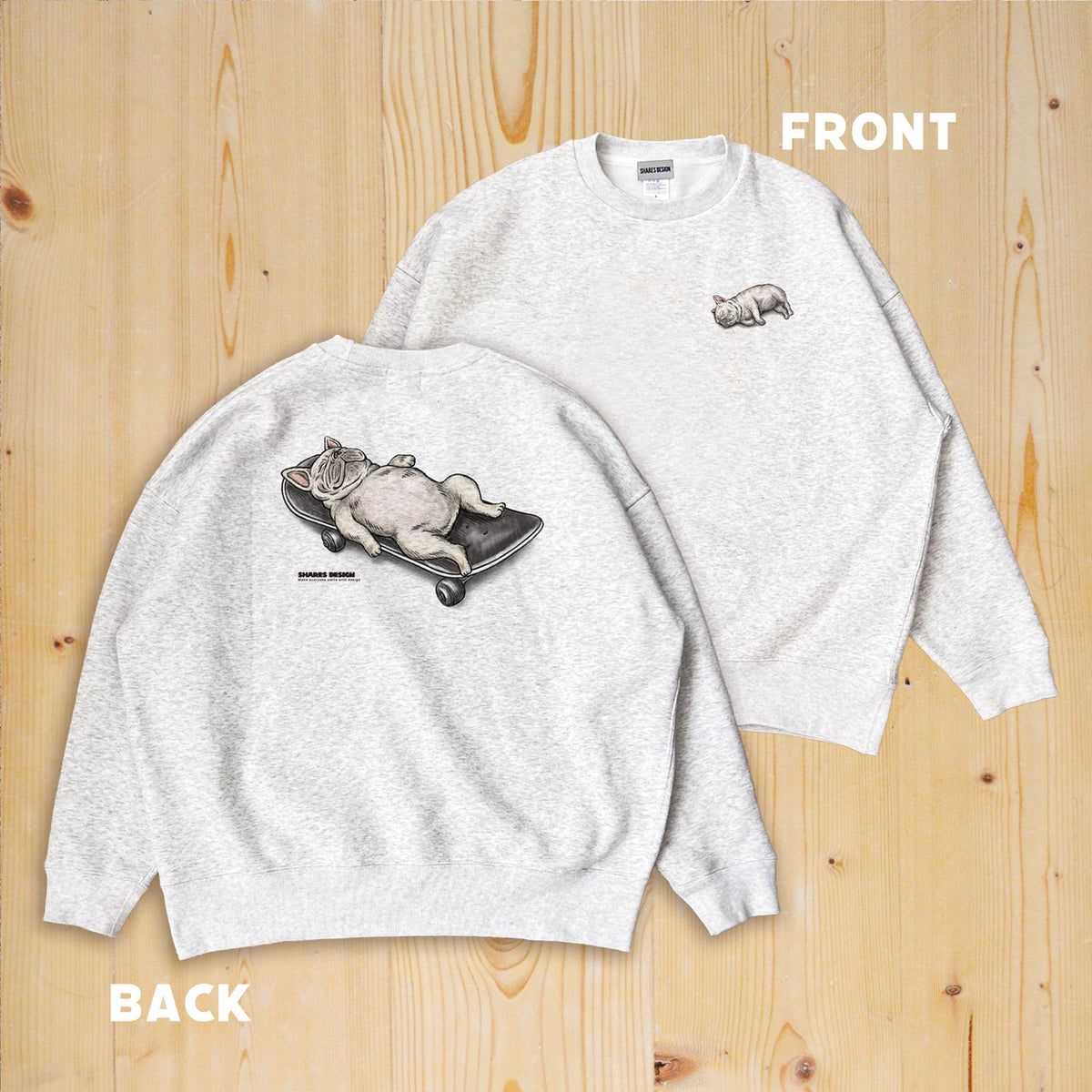 MONOKURO NAPTIME  BIG CREW SWEAT / ビッグスウェット