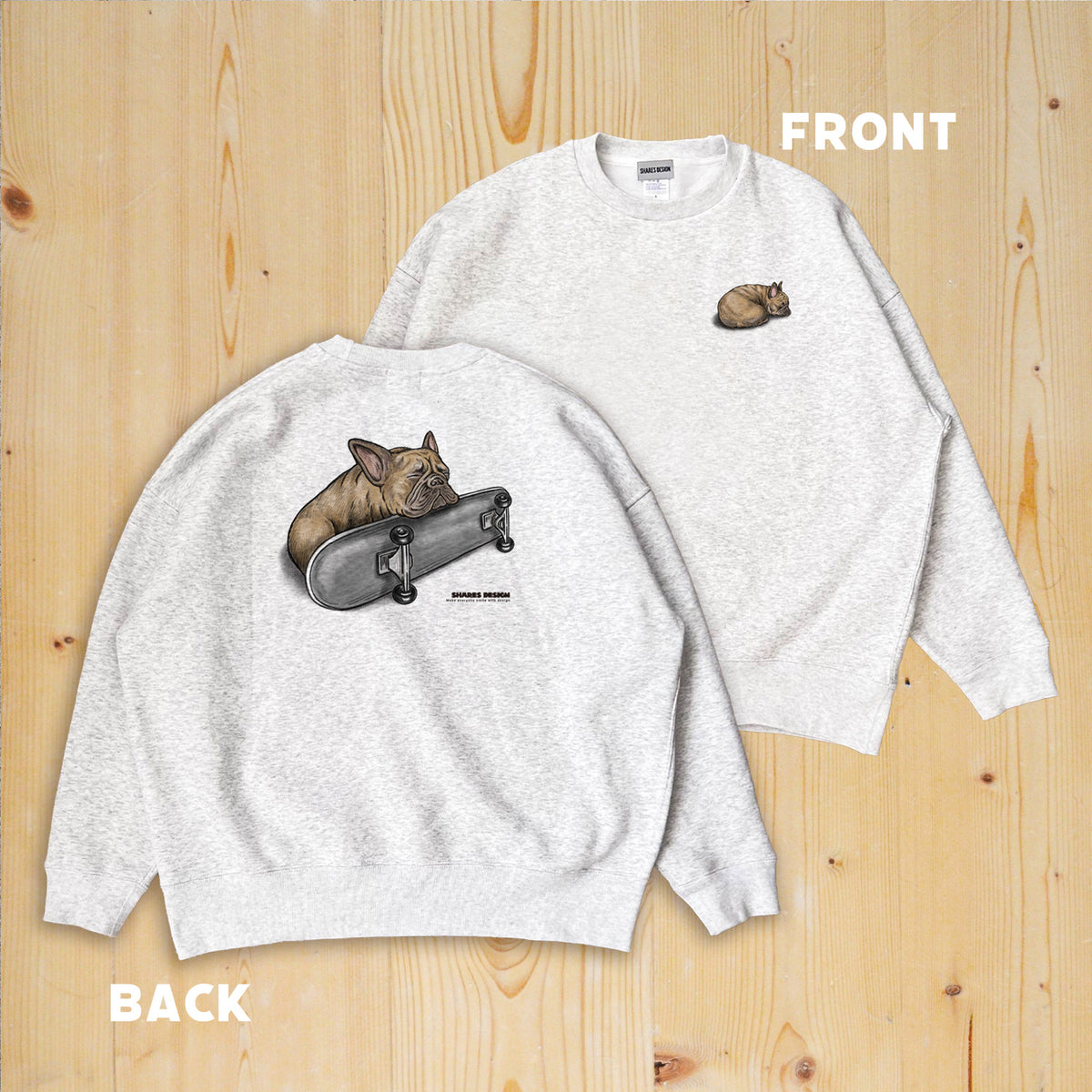 MONOKURO NAPTIME  BIG CREW SWEAT / ビッグスウェット