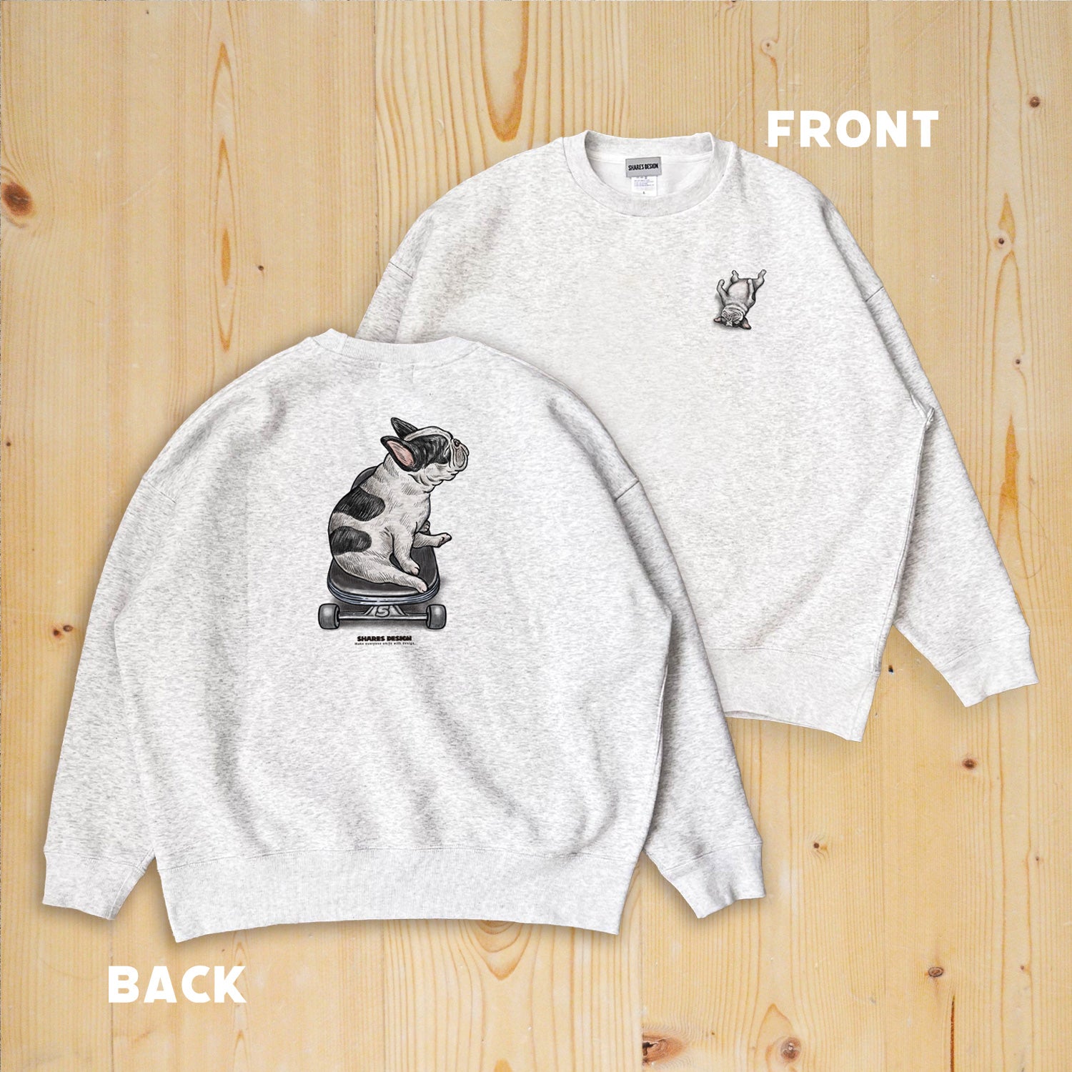 MONOKURO NAPTIME BIG CREW SWEAT / ビッグスウェット – SHARES DESIGN