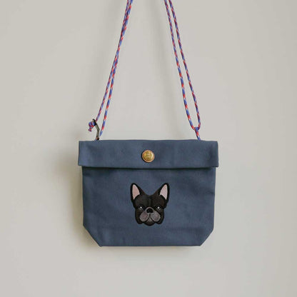 FB FACE EMB POCHETTE【Brindle】