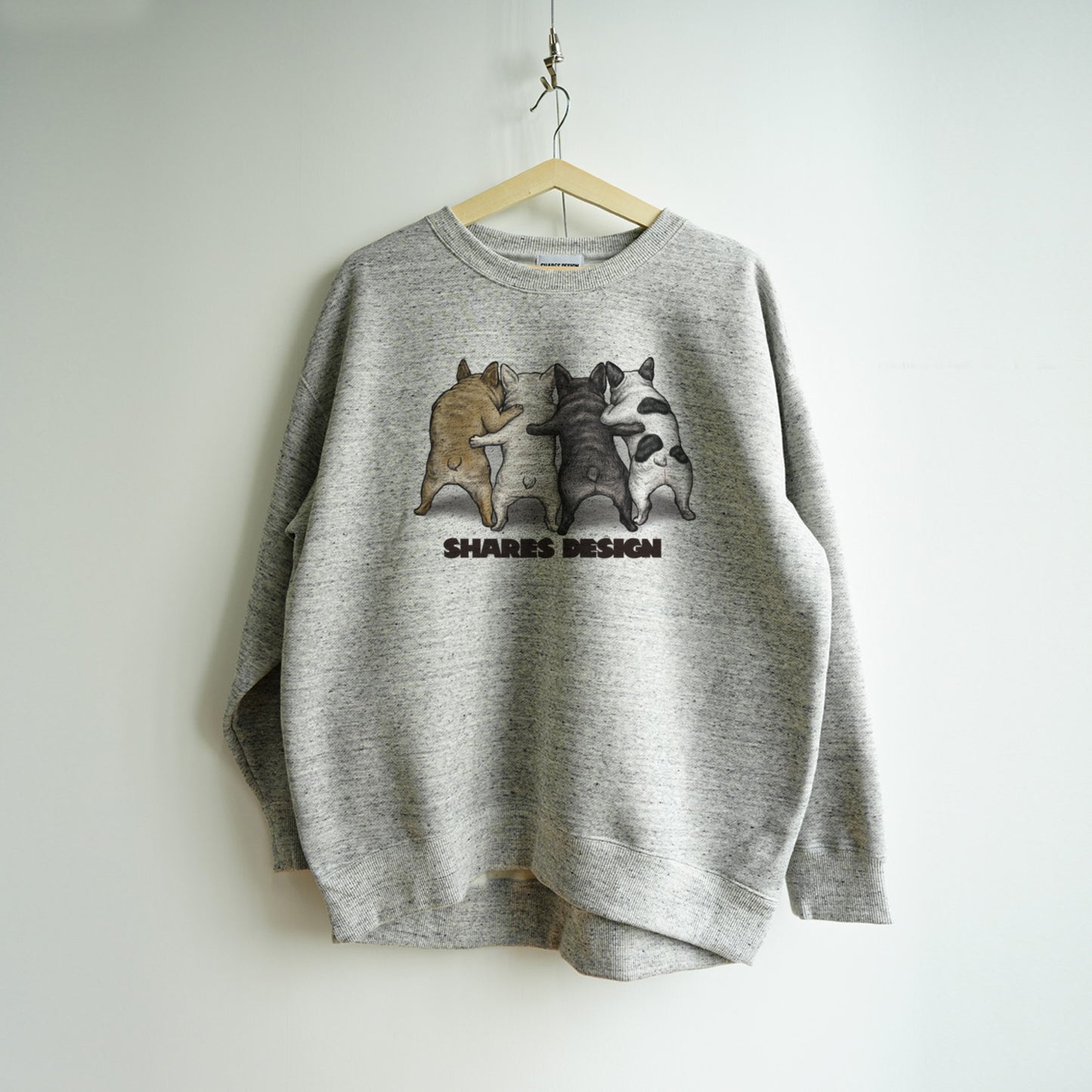 アーカイブデザイン限定復活！ 【PIZZA 4BUHI】レディースオーバーサイズスウェット（裏起毛）