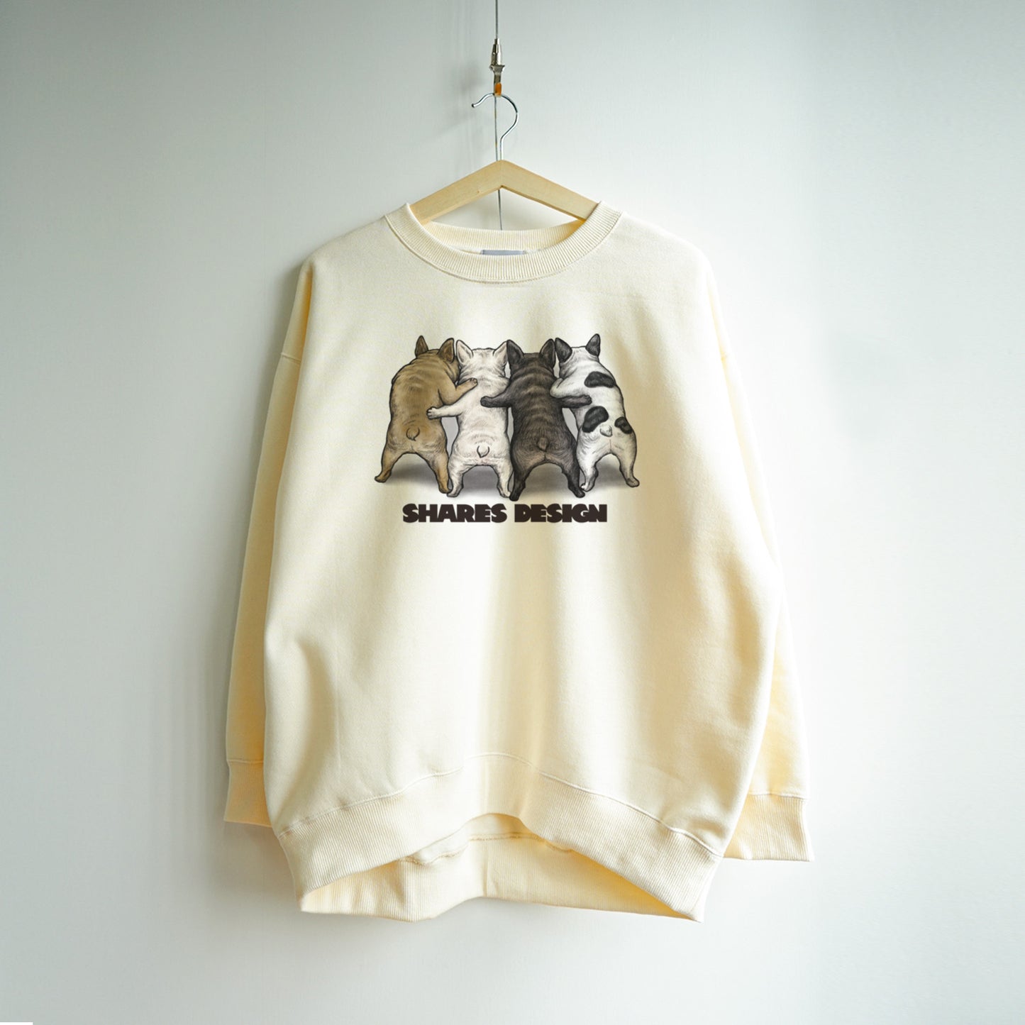 アーカイブデザイン限定復活！ 【PIZZA 4BUHI】レディースオーバーサイズスウェット（裏起毛）