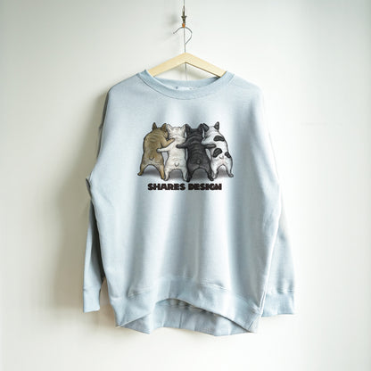 アーカイブデザイン限定復活！ 【PIZZA 4BUHI】レディースオーバーサイズスウェット（裏起毛）