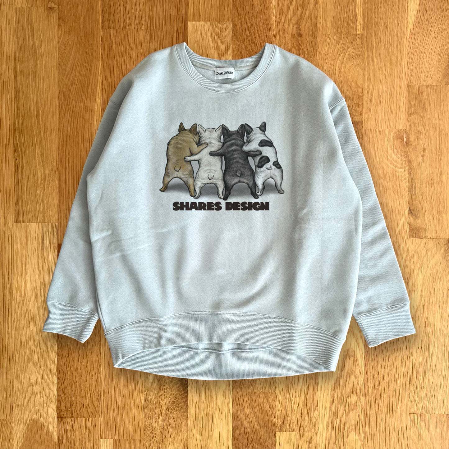 アーカイブデザイン限定復活！ 【PIZZA 4BUHI】レディースオーバーサイズスウェット（裏起毛）