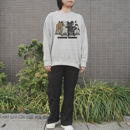 アーカイブデザイン限定復活！ 【PIZZA 4BUHI】レディースオーバーサイズスウェット（裏起毛）