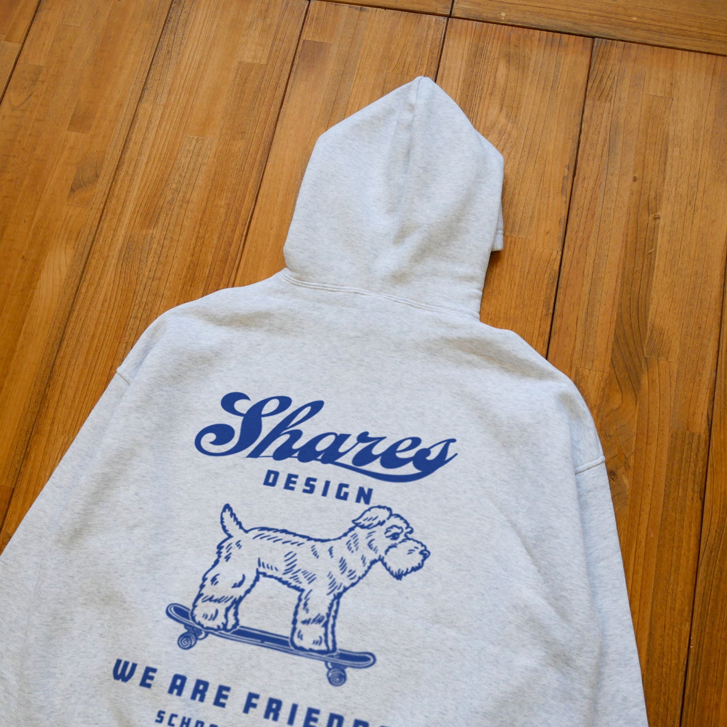 SCHNAUZER BULLDOG FRIENDS BIG SWEAT PK / パーカー