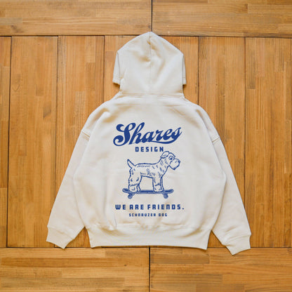 SCHNAUZER BULLDOG FRIENDS BIG SWEAT PK / パーカー