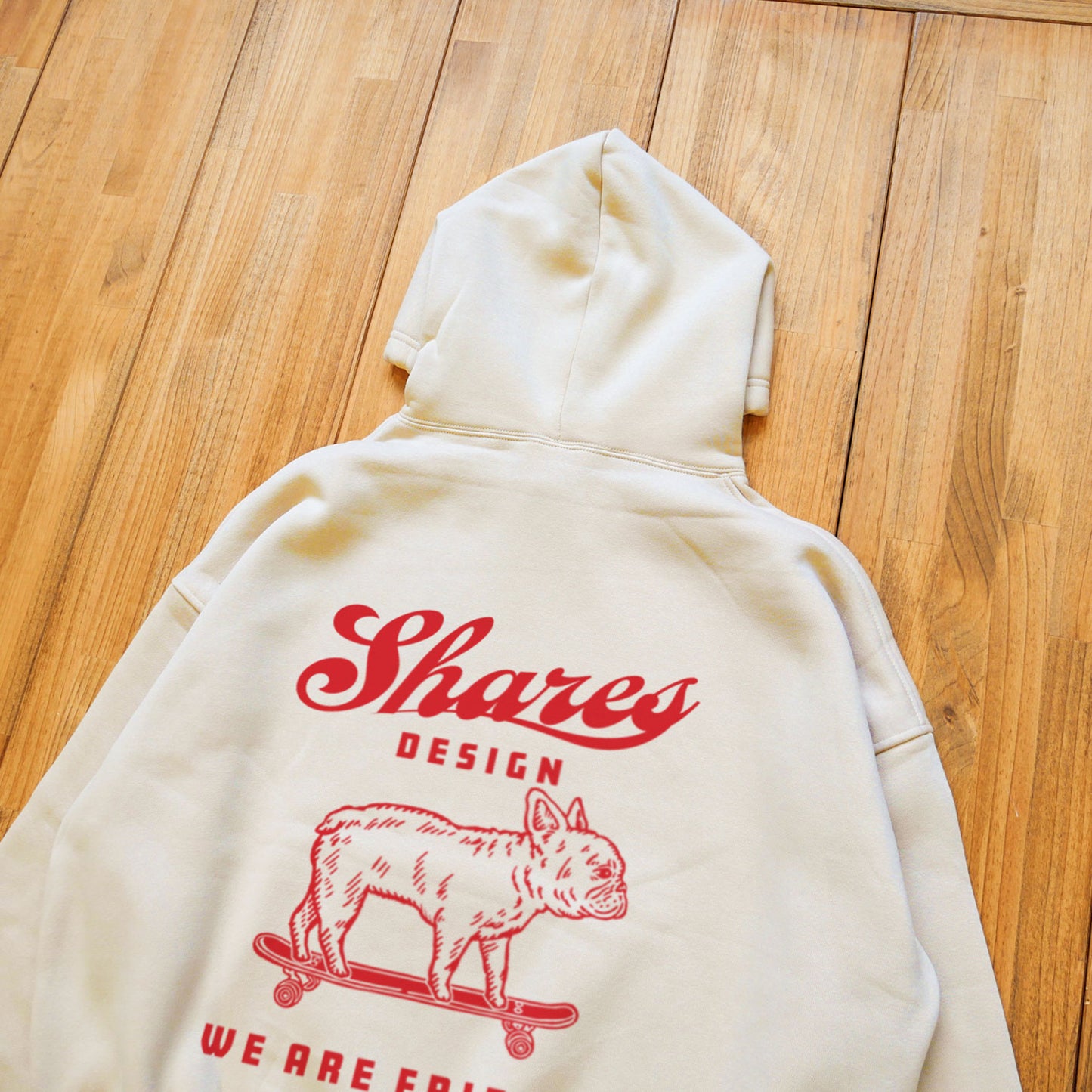 FRENCH BULLDOG FRIENDS BIG SWEAT PK / パーカー