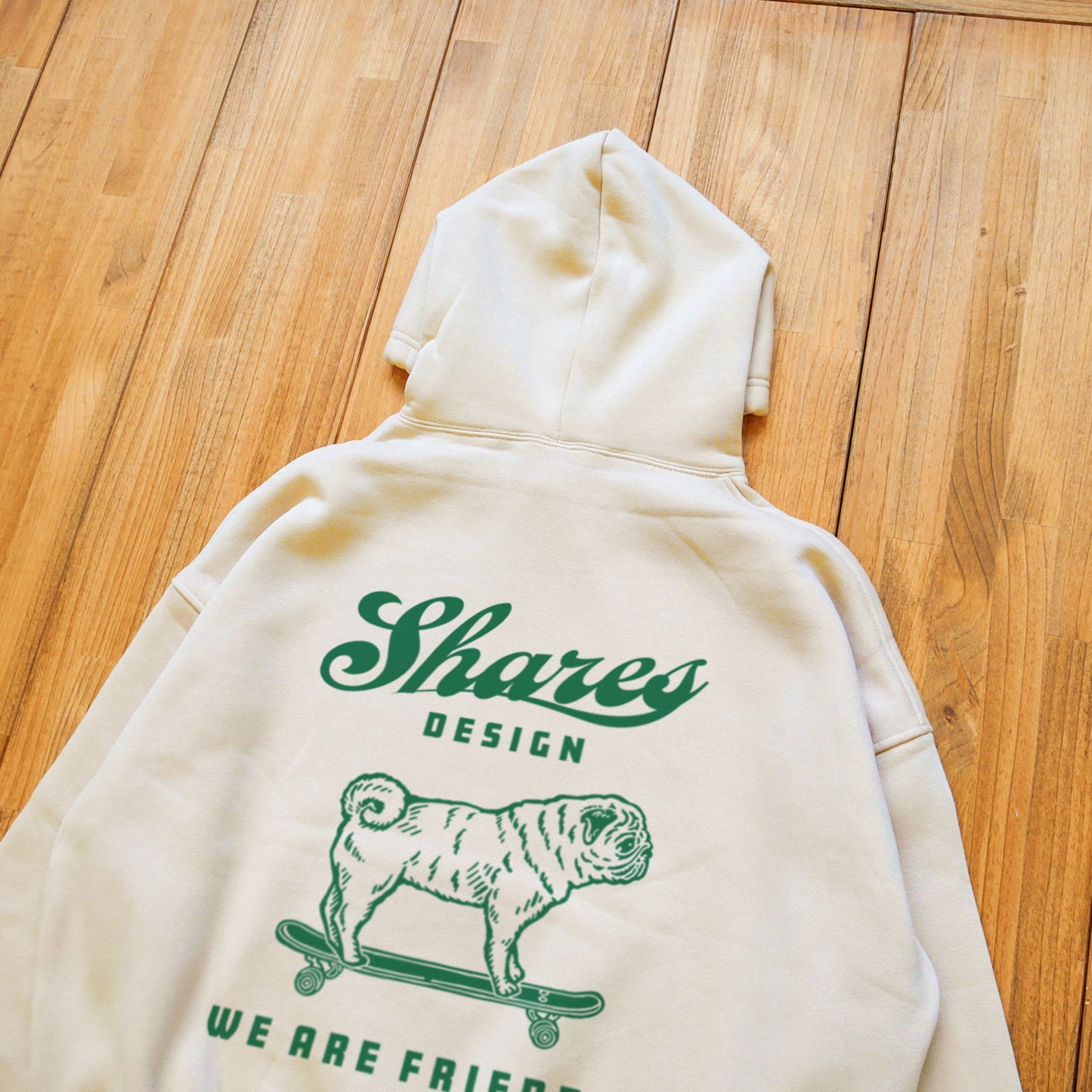 PUG FRIENDS BIG SWEAT PK / パーカー