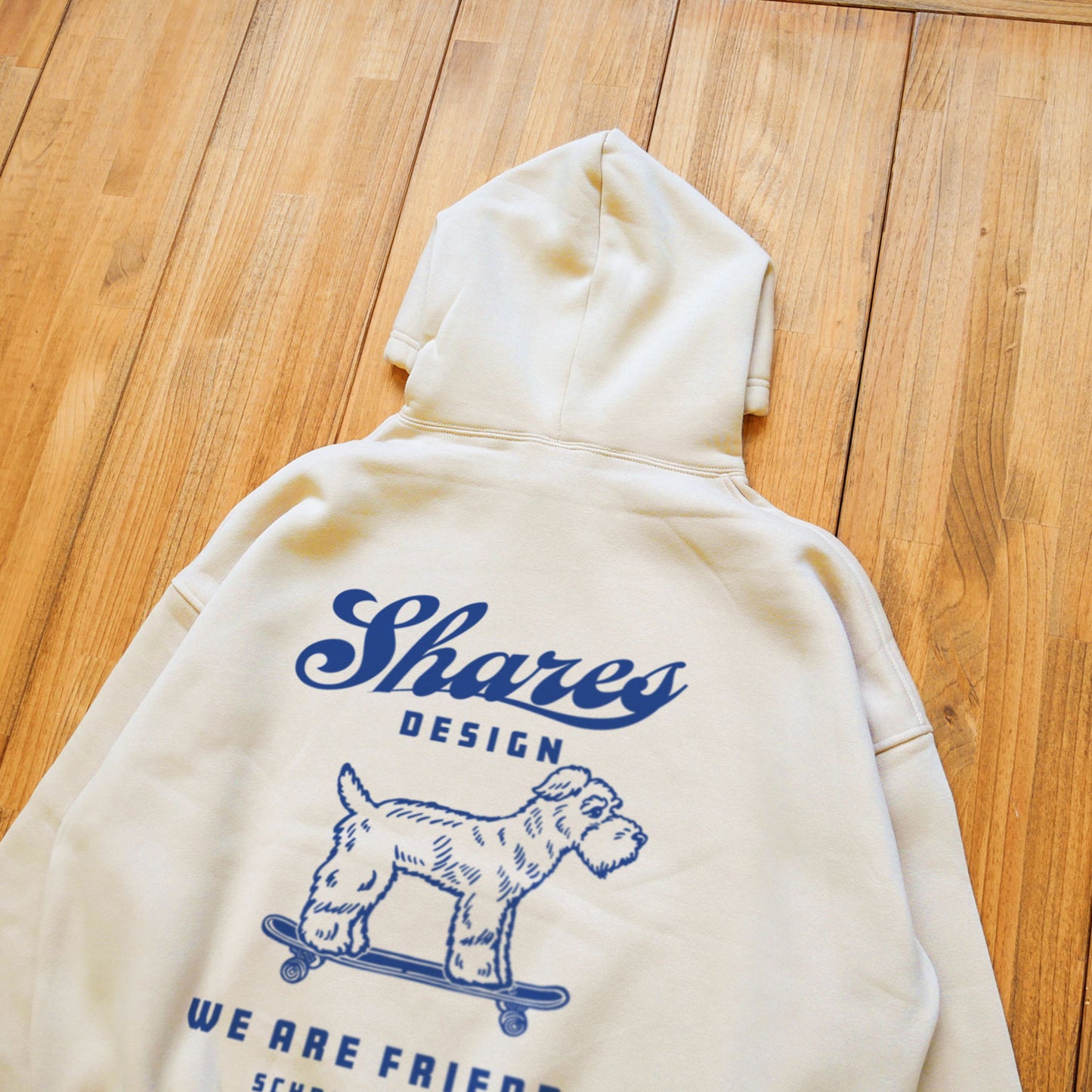 SCHNAUZER BULLDOG FRIENDS BIG SWEAT PK / パーカー