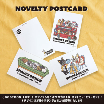 【期間限定！8/17まで販売中】〈 DOGTOON 〉T-SHIRTS/半袖Tシャツ