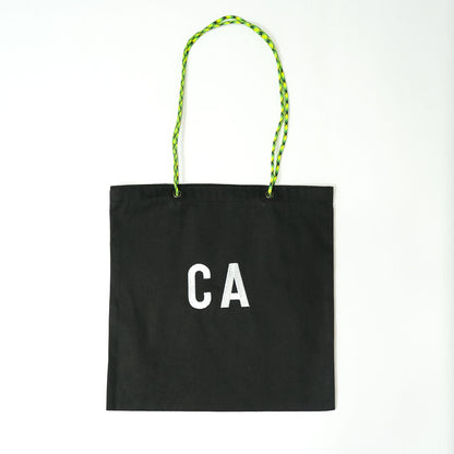 〈期間限定受注生産〉ネーム刺繍セミオーダー【PARACORD SQUARE TOTE BAG/ スクエアトートバッグ】
