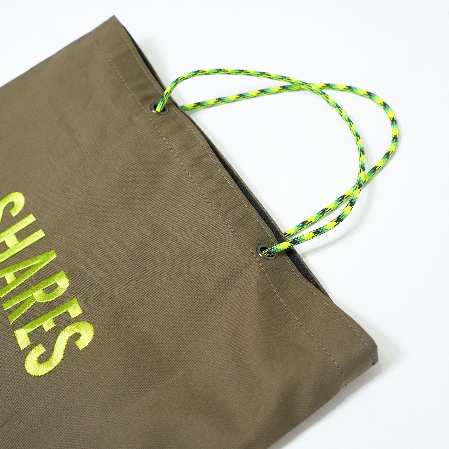 〈期間限定受注生産〉ネーム刺繍セミオーダー【 ドローコード T＋スクエアトートバッグ お得セット】