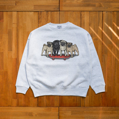 80's VTG PUG BIG CREW SWEAT / ビッグスウェット