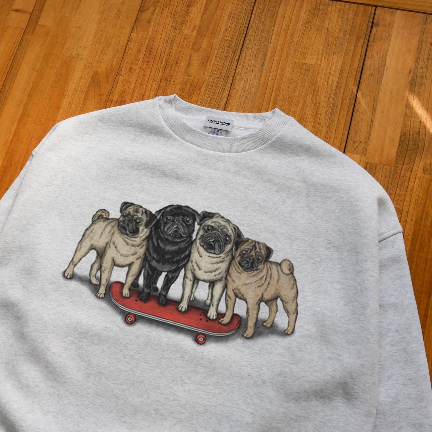 80's VTG PUG BIG CREW SWEAT / ビッグスウェット