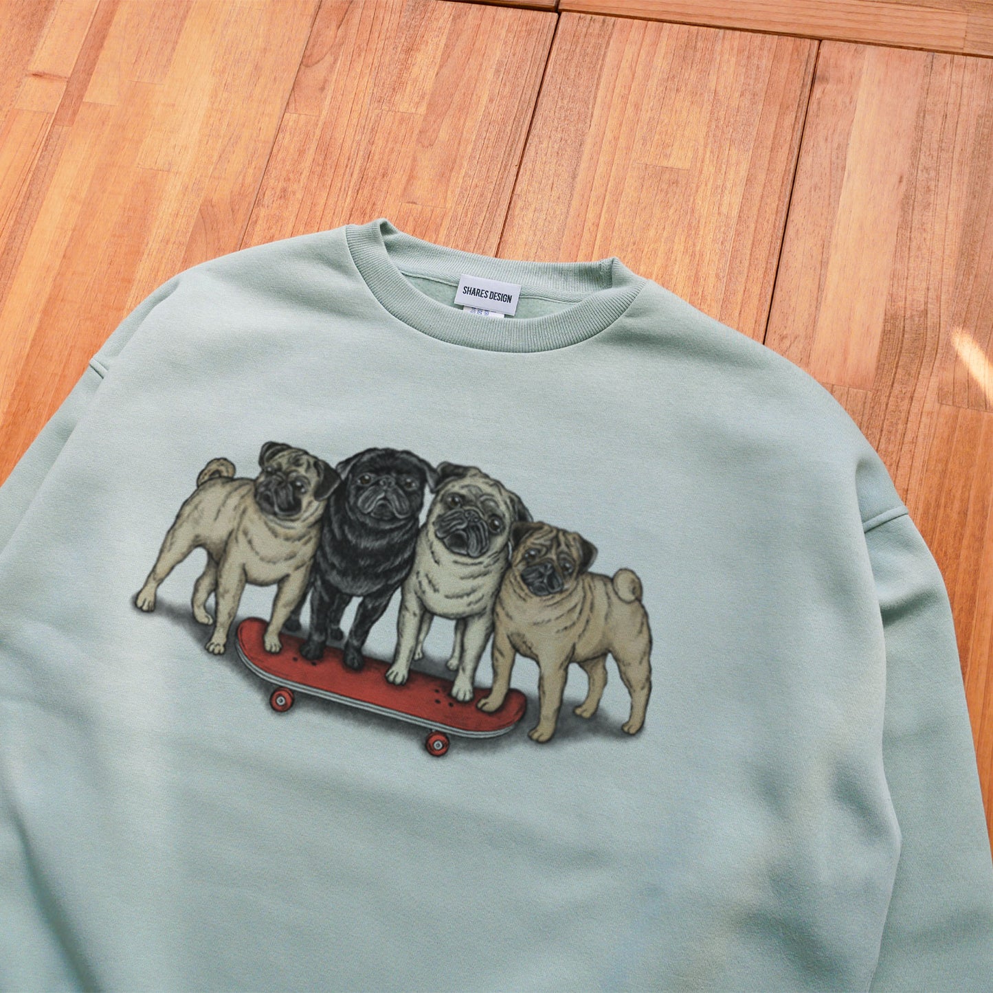 80's VTG PUG BIG CREW SWEAT / ビッグスウェット