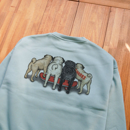 80's VTG PUG BIG CREW SWEAT / ビッグスウェット