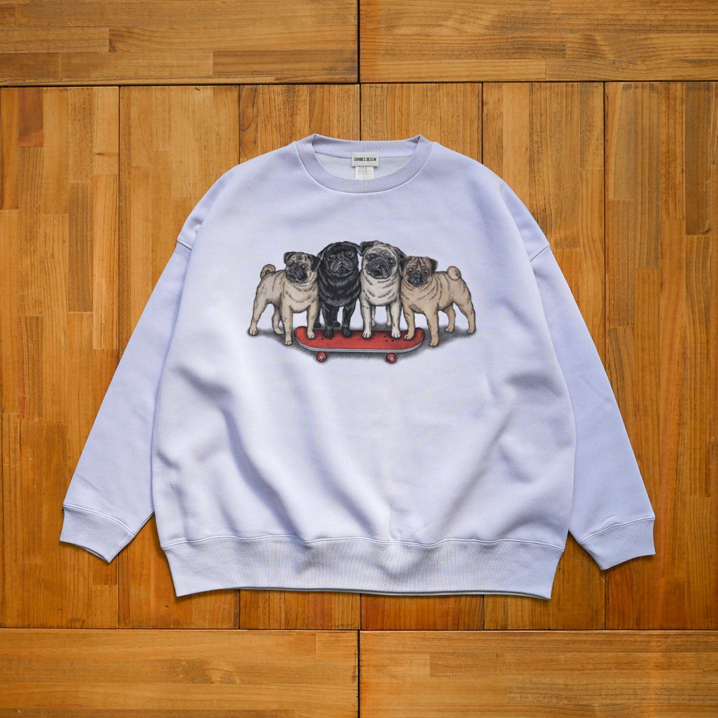 80's VTG PUG BIG CREW SWEAT / ビッグスウェット