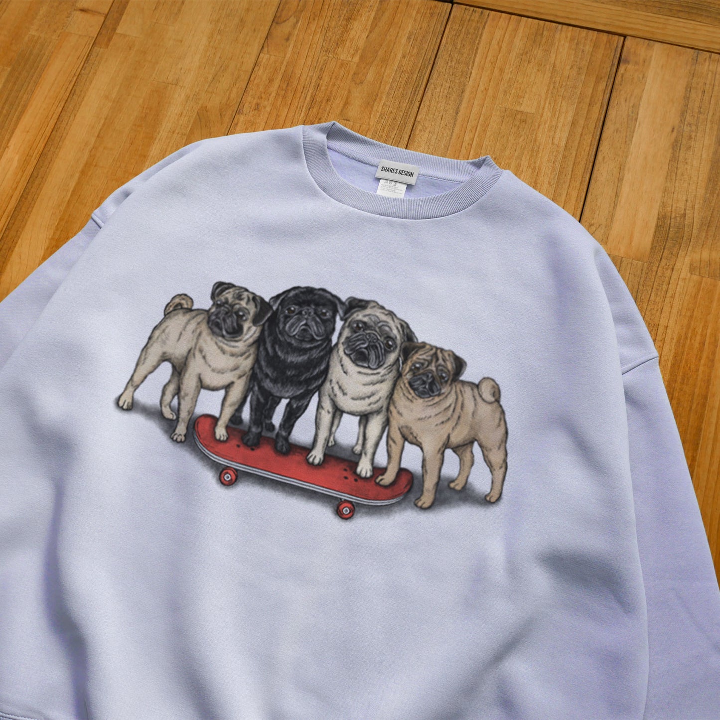 80's VTG PUG BIG CREW SWEAT / ビッグスウェット