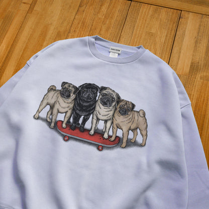 80's VTG PUG BIG CREW SWEAT / ビッグスウェット