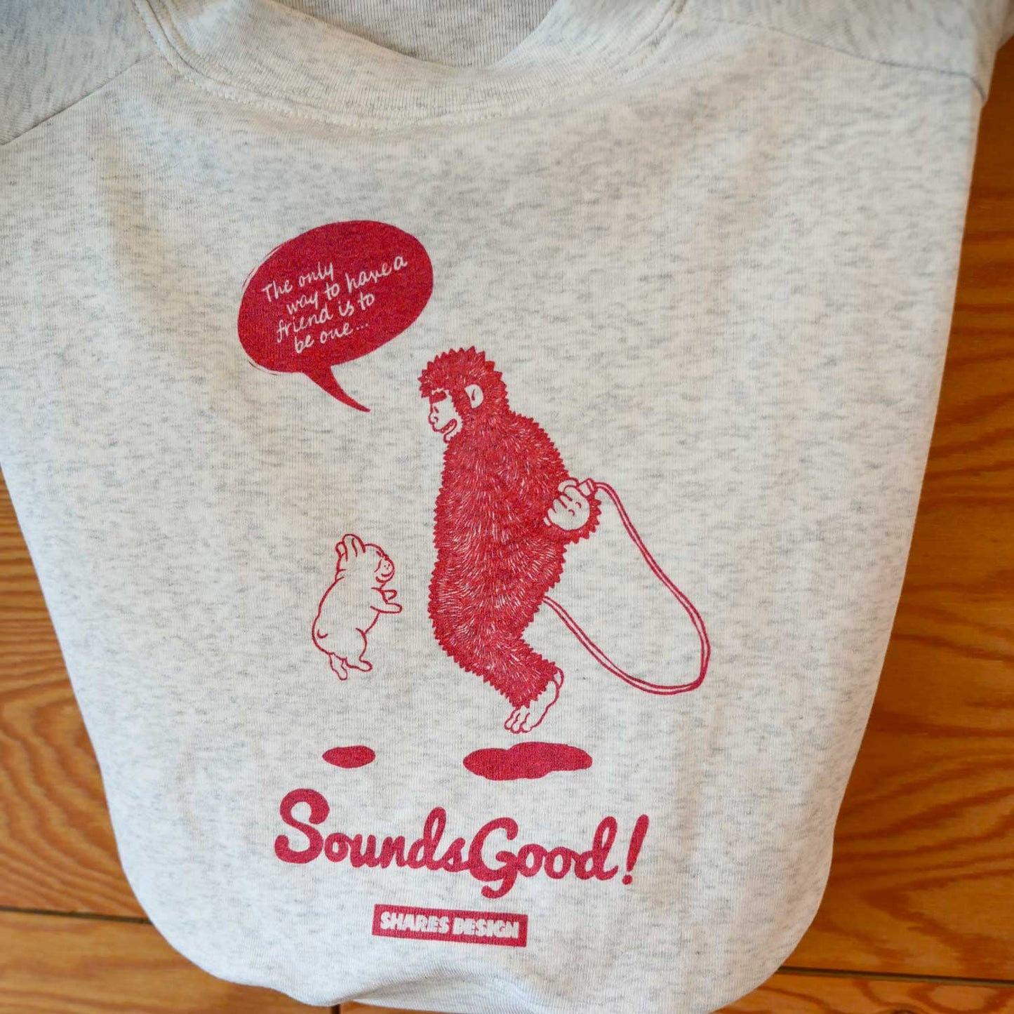 SOUNDS GOOD  FP-TEE【RED】