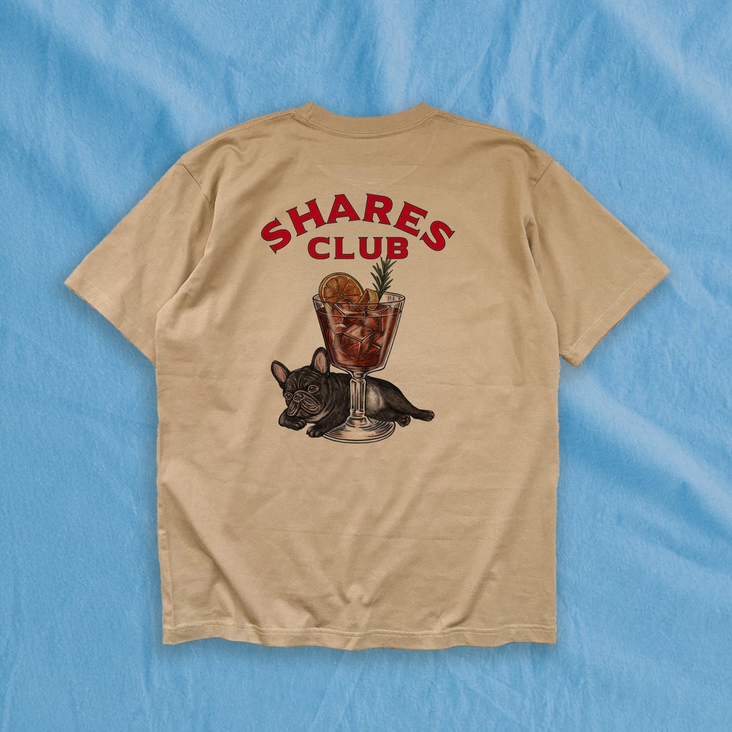 【期間限定！ 7/26 まで販売中】RUUU 描きおろし 〈 SHARES CLUB〉 T-SHIRTS/ 半袖 T シャツ (スタンダード）