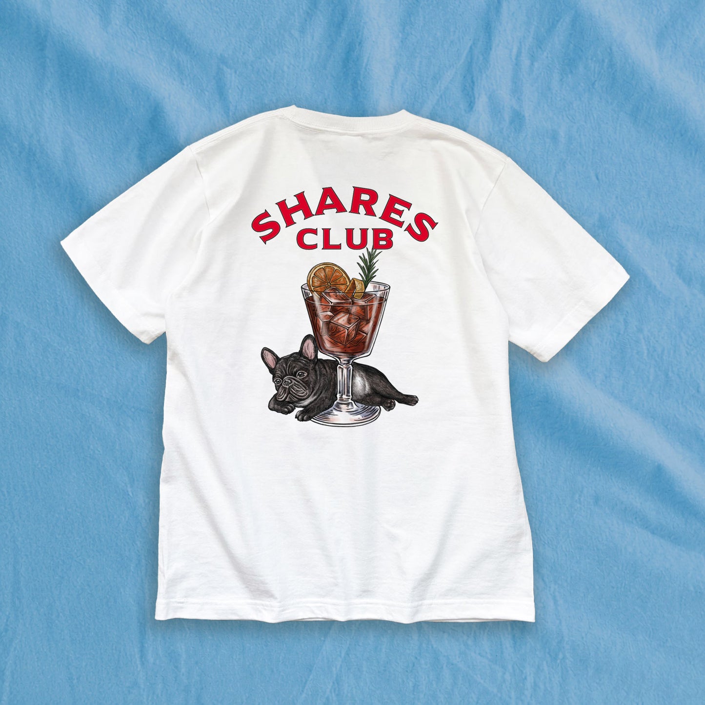 【期間限定！ 7/26 まで販売中】RUUU 描きおろし 〈 SHARES CLUB〉 T-SHIRTS/ 半袖 T シャツ (スタンダード）