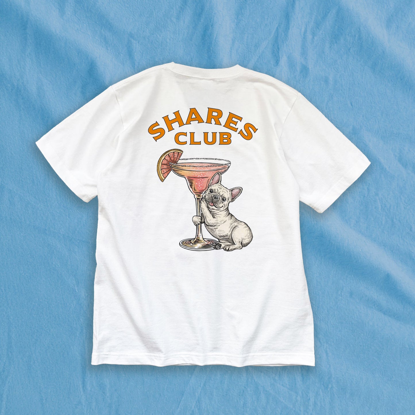 【期間限定！ 7/26 まで販売中】RUUU 描きおろし 〈 SHARES CLUB〉 T-SHIRTS/ 半袖 T シャツ (スタンダード）