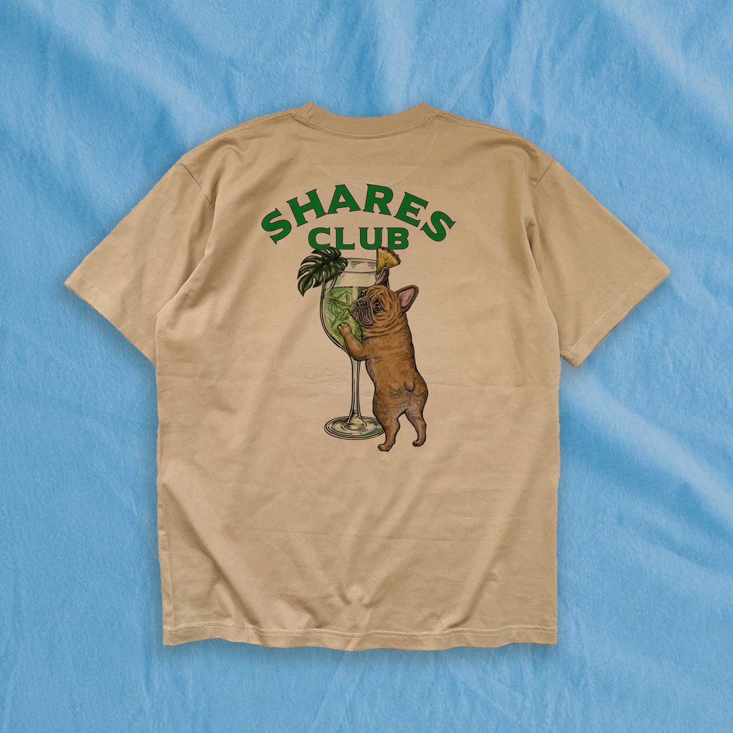 【期間限定！ 7/26 まで販売中】RUUU 描きおろし 〈 SHARES CLUB〉 T-SHIRTS/ 半袖 T シャツ (スタンダード）