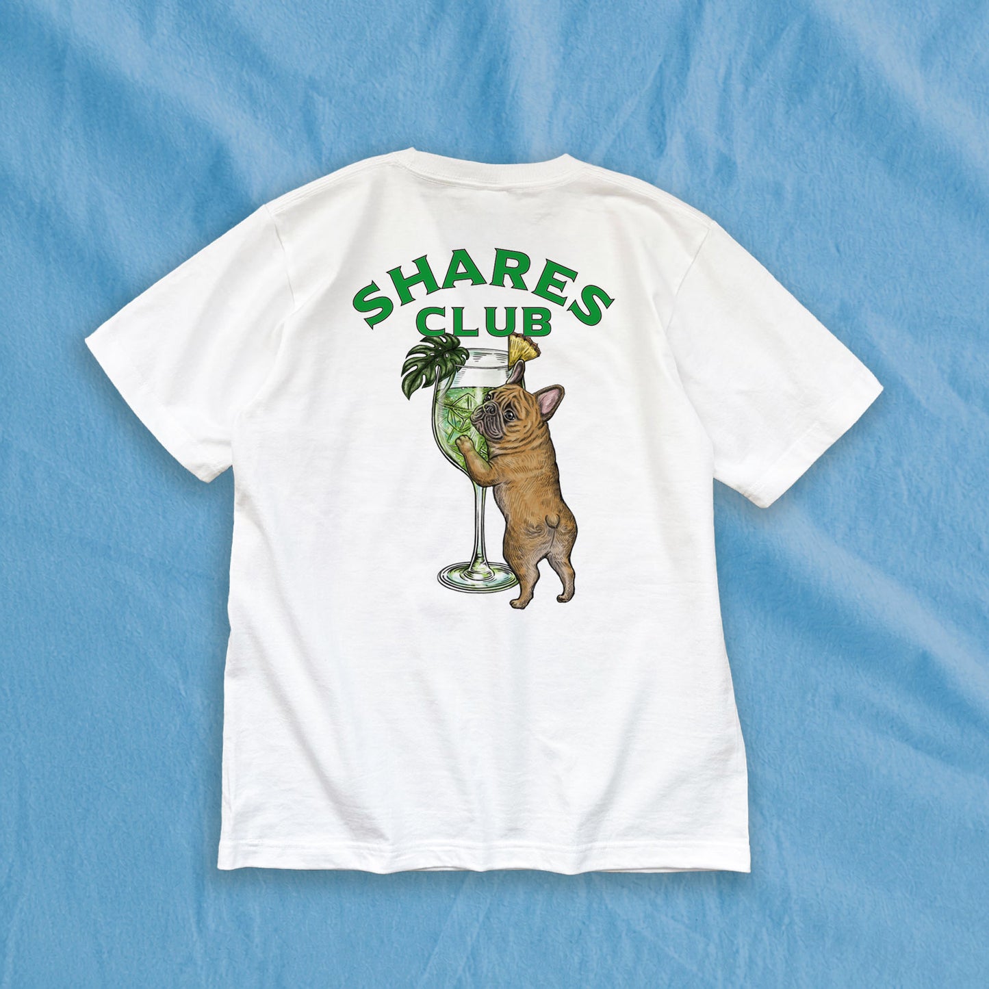 【期間限定！ 7/26 まで販売中】RUUU 描きおろし 〈 SHARES CLUB〉 T-SHIRTS/ 半袖 T シャツ (スタンダード）