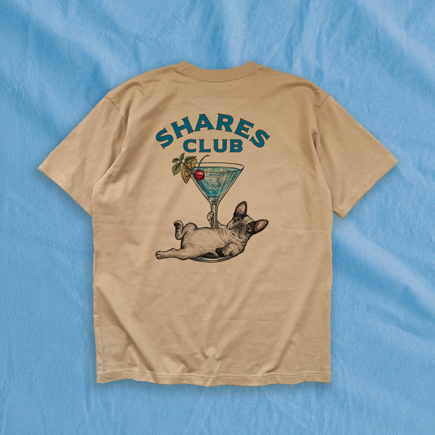 【期間限定！ 7/26 まで販売中】RUUU 描きおろし 〈 SHARES CLUB〉 T-SHIRTS/ 半袖 T シャツ (スタンダード）
