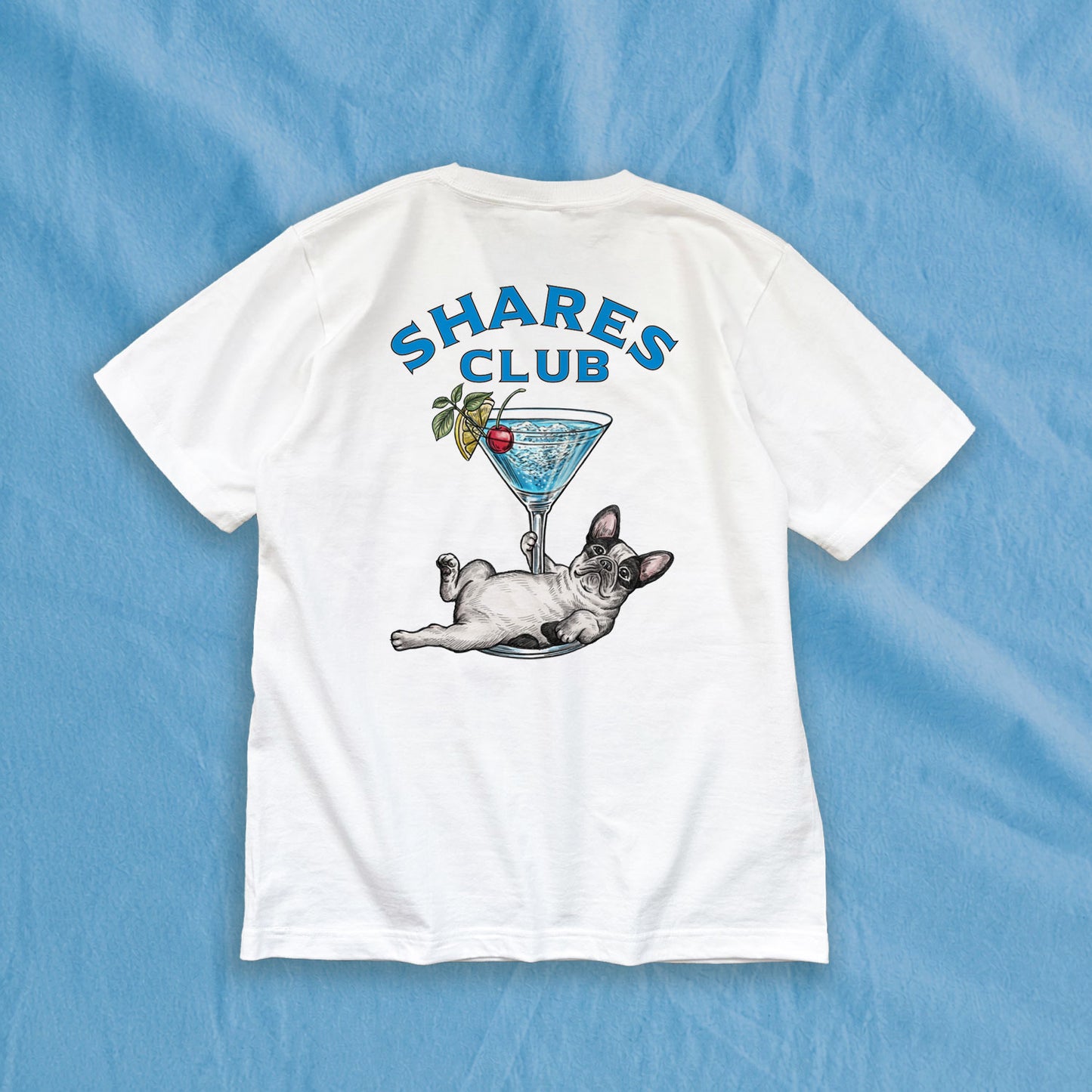 【期間限定！ 7/26 まで販売中】RUUU 描きおろし 〈 SHARES CLUB〉 T-SHIRTS/ 半袖 T シャツ (スタンダード）