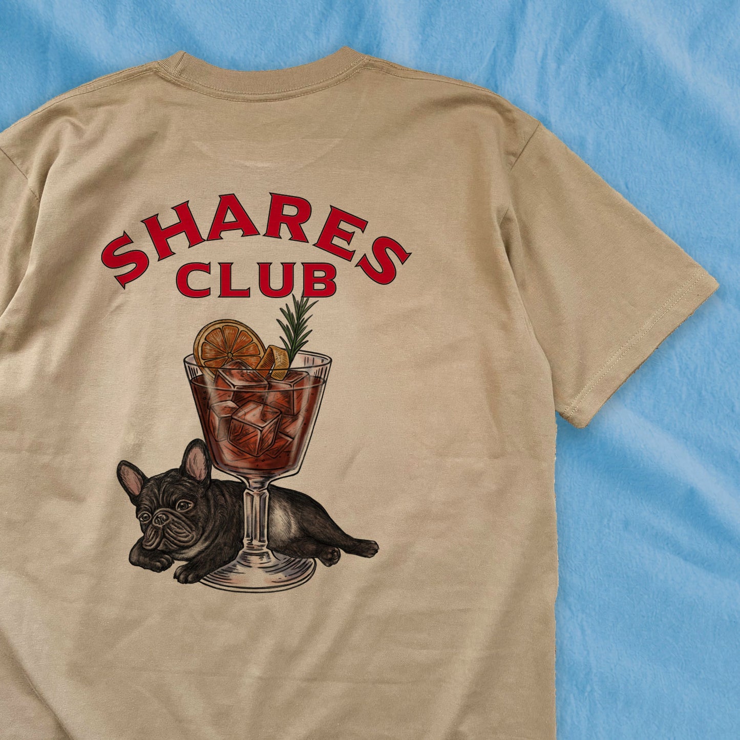 【期間限定！ 7/26 まで販売中】RUUU 描きおろし 〈 SHARES CLUB〉 T-SHIRTS/ 半袖 T シャツ (スタンダード）
