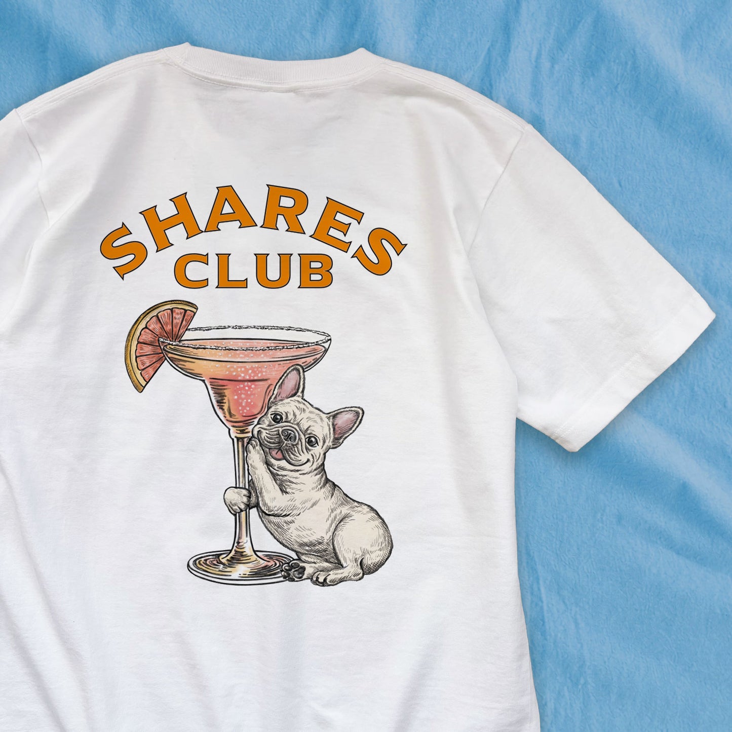 【期間限定！ 7/26 まで販売中】RUUU 描きおろし 〈 SHARES CLUB〉 T-SHIRTS/ 半袖 T シャツ (スタンダード）